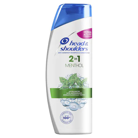 Sampon Head&Shoulders Menthol 2 in 1, 360 ml