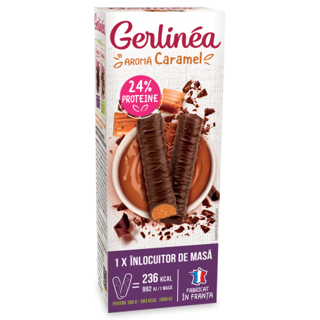 Gerlinea mini pack batoane caramel, 62 g