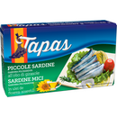 Tapas Sardine mici (Sardina pilchardus) in ulei de floarea-soarelui, 88 g