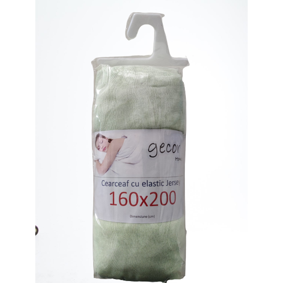 Cearceaf cu elastic, 160x200 cm 6164364