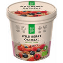 Organic whole oat porridge water, berries, 60g