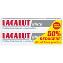Set Lacalut White Pasta de dinti 1+1-50% din al doilea produs