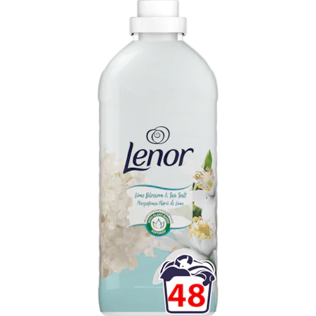 Balsam de rufe Lenor Limeblossom & Sea Salt 48 spalari, 1.44 L