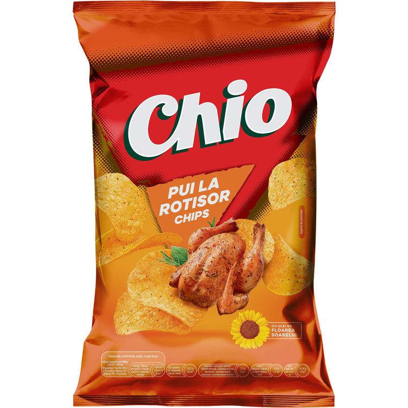 Chio chips pui la rotisor, 60g