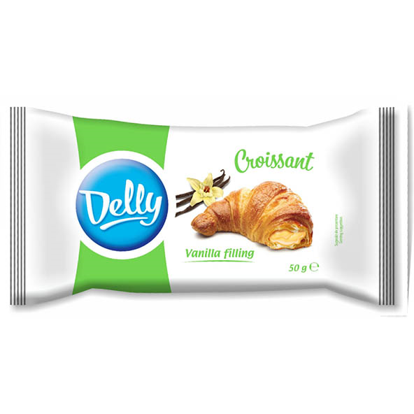 Delly Croissant vanilie, 50g