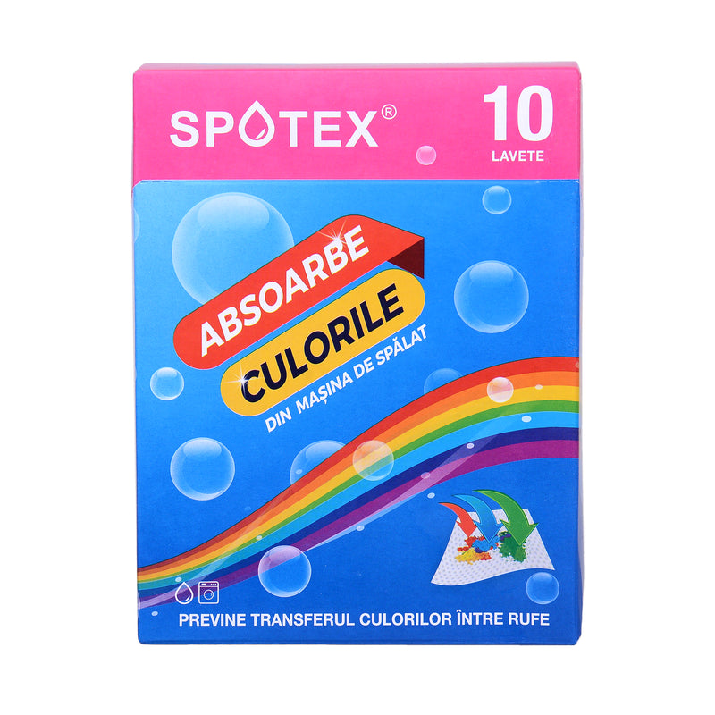 Spotex servetele captare culori, 10 bucati / set
