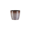 Aga Marmur ghiveci plastic maro, 14 cm