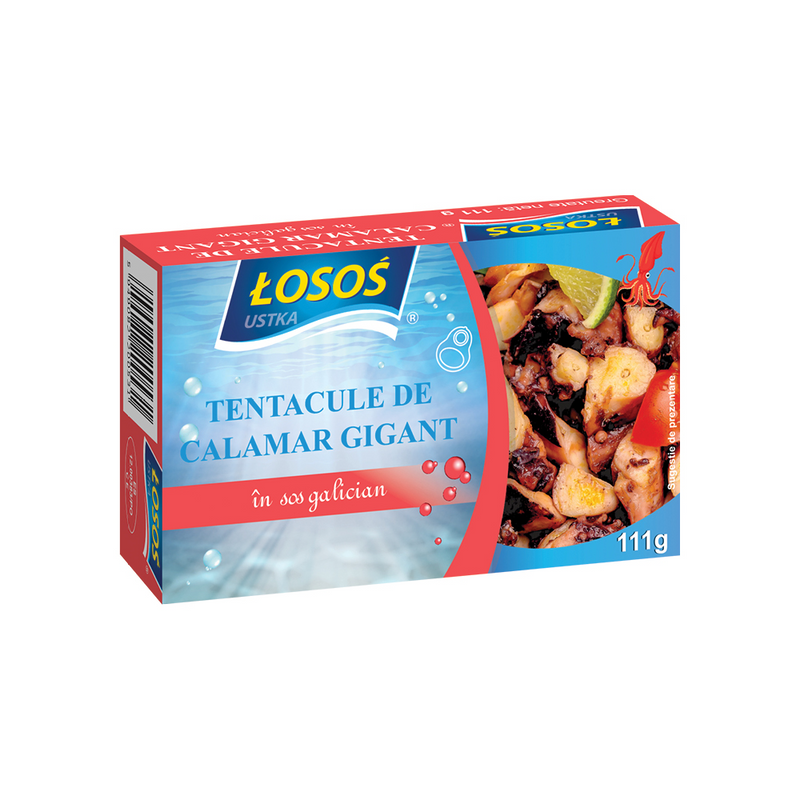 Losos tentacule calamar sos, 111g