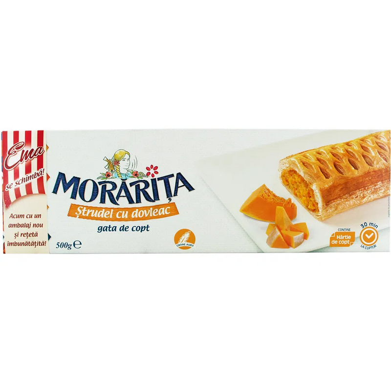 Strudel dovleac 500 g Morarita