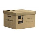 Cutie de arhivare Q-CONNECT, cart bulk, gri