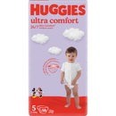 Huggies Ultra Comfort Mega diapers size 5, 12-22 kg, 58 pcs
