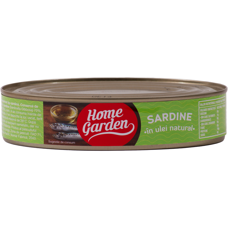 Home Garden sardine in ulei, 110gr