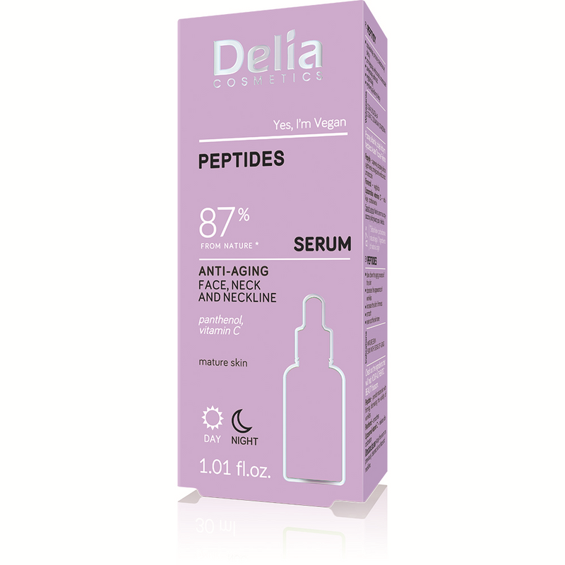 Delia ser fata&decolteu peptides antiage, 30 ml