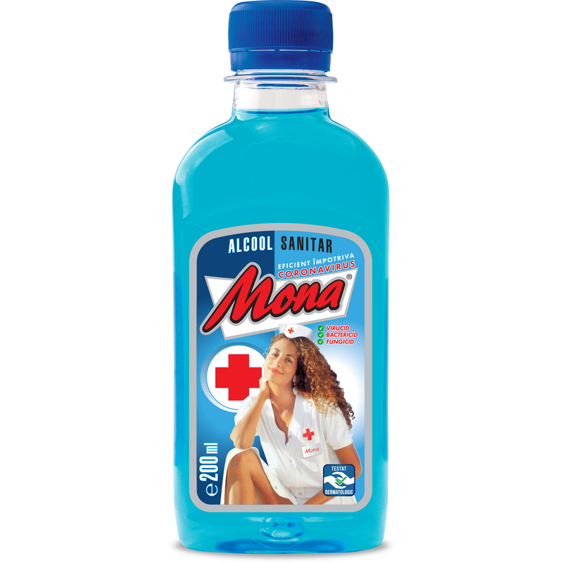 Mona alcool sanitar, 200 ml