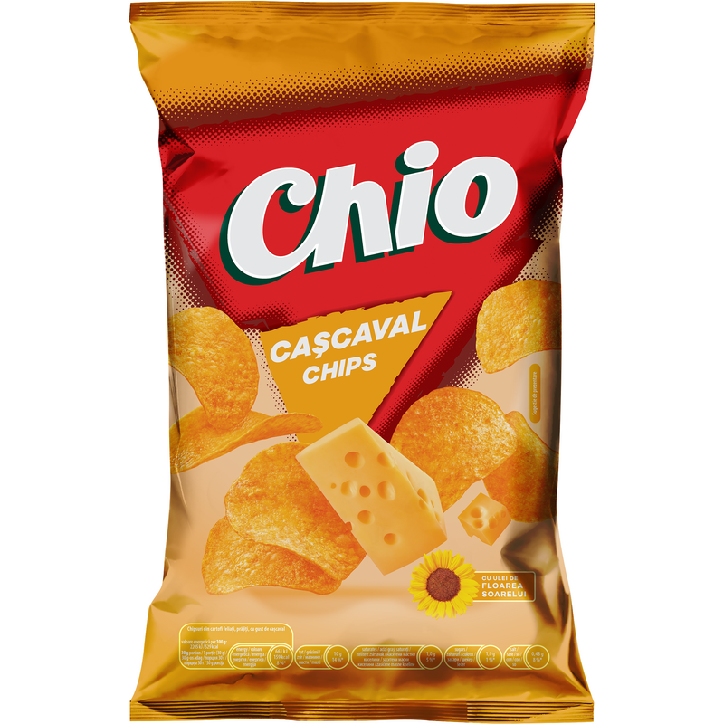 Chio Chips chipsuri cu gust de cascaval 140g