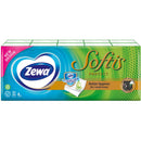 Zewa Softis Protect, fazzoletti nasali a 4 strati, 10 x 9 pezzi, 90 pezzi