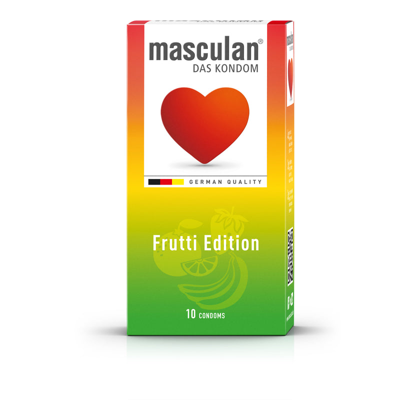 Prezervative Masculan arome fructe, 10 buc