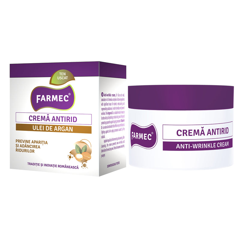 Farmec Crema Antirid cu Argan 50ml