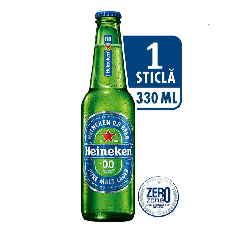 Heineken bere fara alcool 330ML sticla