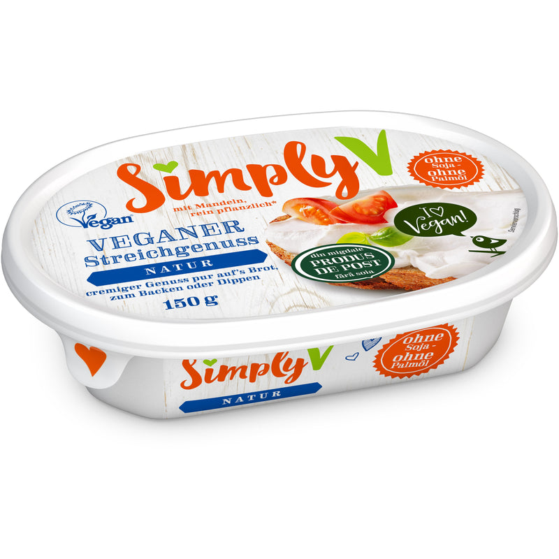 Simply V Veganer Streichgenuss Nature 150g