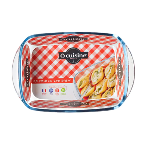 Vas termorezistent Glassware Range, 23x15cm