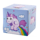 Tovaglioli cubo 3 strati World Card Unicorn, 56pz