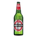 Becks blonde beer, 0,75L bottle