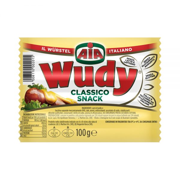 Wudi crenvursti clasic 100g