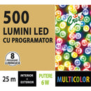 Instalatie multicolora, sir 500led, 15.5m