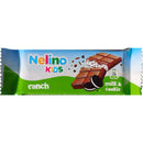 Nelino kids biscuite negru si crema lapte, 32.5 g
