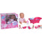 Baby set with clothes and accessories, size: 30 cm