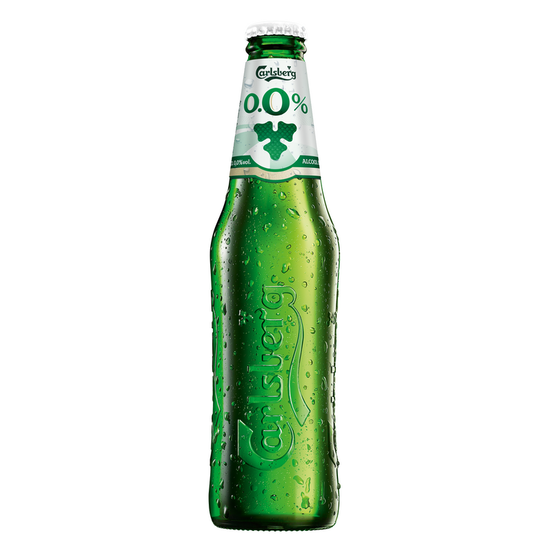 Carlsberg bere blonda super premium fara alcool, sticla 0.33L