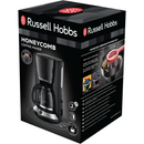 Russell Hobbs Honeycomb Kaffeemaschine Schwarz 27011-56, 1000 W, 1.25 L, Schwarz