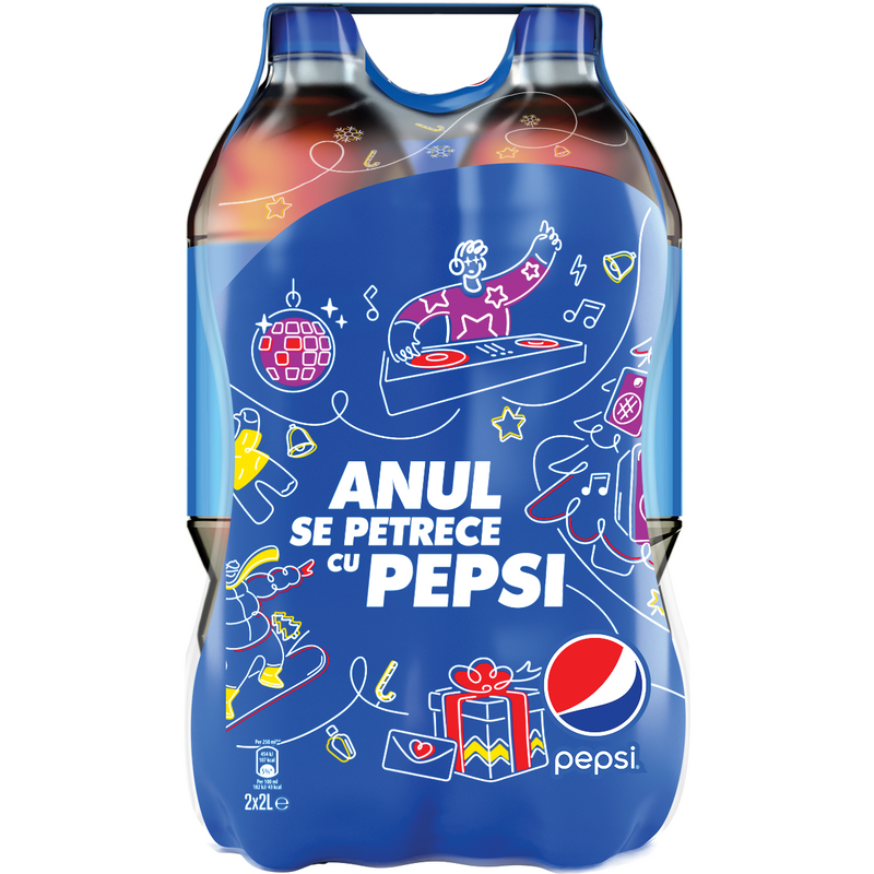 Pachet Pepsi Cola bautura racoritoare carbogazoasa 2x2L