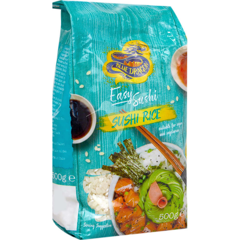 Orez Japonez Pentru Sushi Blue Dragon, 500g