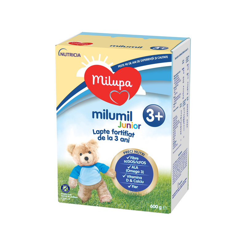 Milupa Milumil Junior lapte praf de la 3 ani, 600 g