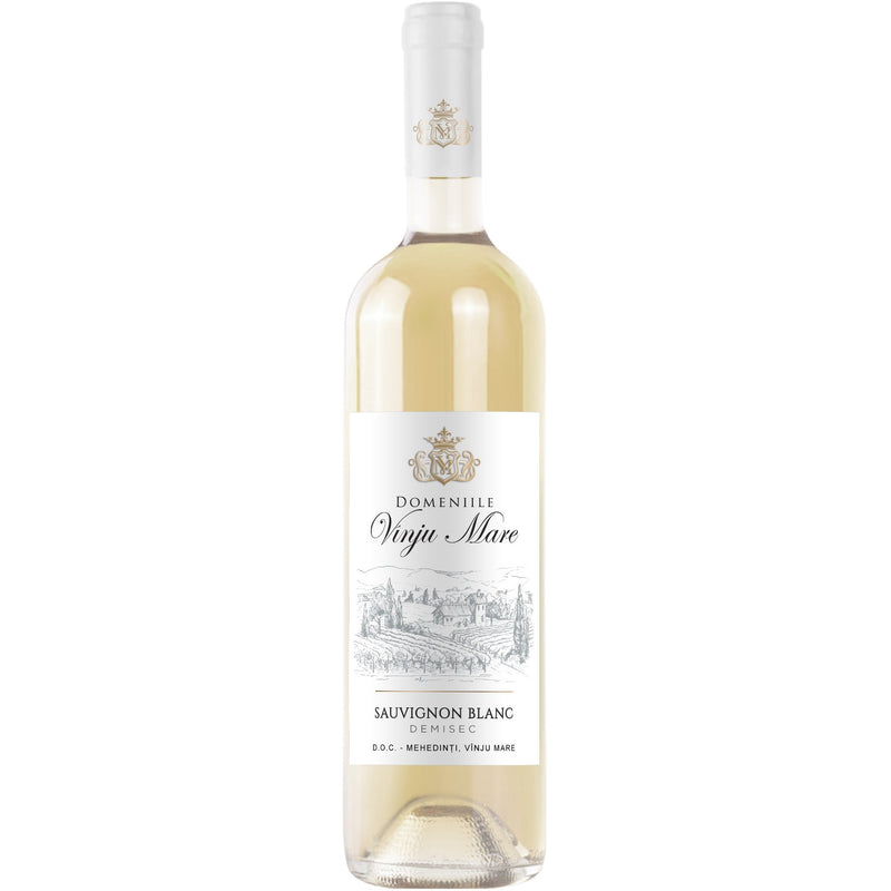 Domeniile Vinju Mare Sauvignon Blanc vin alb demisec 0.75l