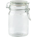 Borcan sticla depozitare +capac, 250ML