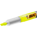 Evidentiator BIC Highlighter Technolight, cerneala bazata pe pigment, diverse culori, 5 bucati