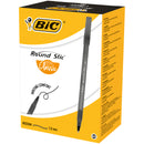 BIC Round Stic Classic pen, 1.0 mm, black, box of 60 pieces