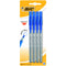 Pix BIC Round Stic Exact, 0.7 mm, albastru,  4 bucati