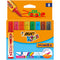 BIC Kids Decoralo color markers, thick, washable tip, 8 colors