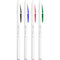 Pix BIC Cristal UP, 1.0 mm, diverse culori, 4 bucati