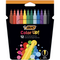 Markere de colorat BIC Color Up, lavabile, 12 culori