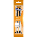 Pix cu gel BIC Gelocity Stic, 0.5 mm, negru, 2 bucati
