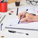 Pix cu gel BIC Gelocity Stic, 0.5 mm, negru, 2 bucati