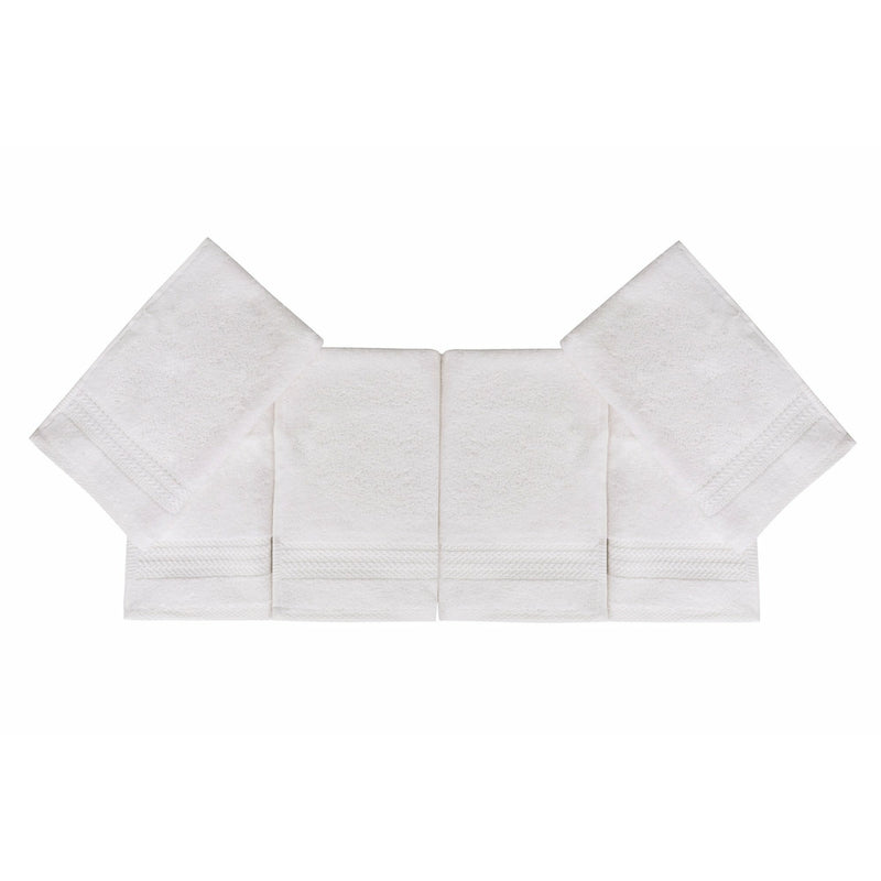 Hobby Set 6 prosoape de baie, 100% bumbac, 30 x 50 cm, Rainbow White