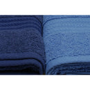 Set prosoape de baie Rainbow Blue, 4 bucati, 50 x 90 cm