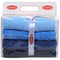 Set prosoape de baie Rainbow Blue, 4 bucati, 50 x 90 cm