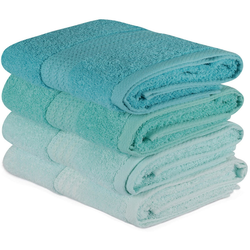 Set prosoape de baie Rainbow Tropical, 50x90 cm, 100% bumbac, 4 bucati